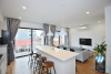 Modern and open 3 bedroom apartment for rent in Tay Ho, Hanoi